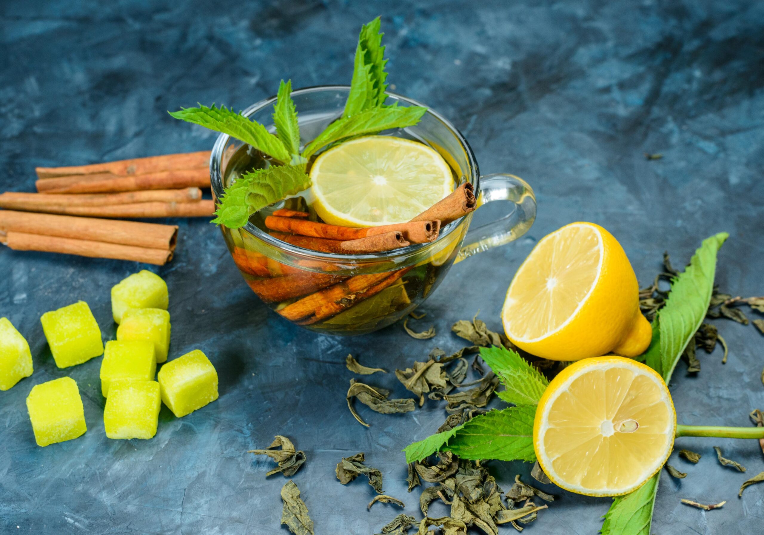 Ginger Mint Lemon Green Tea Bags - Image 2